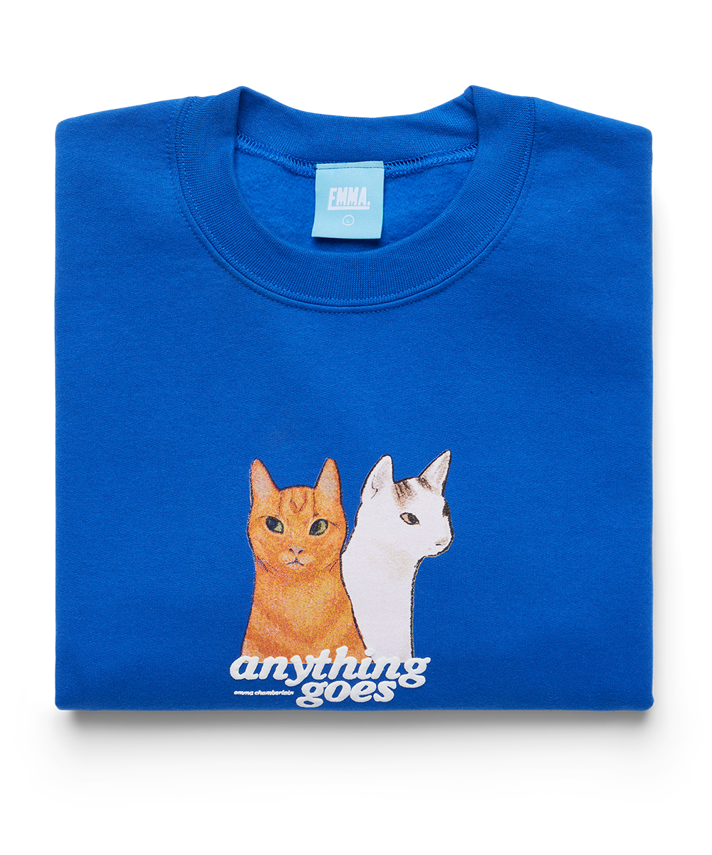 Anything Goes Cats Crewneck