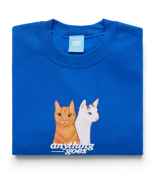 Anything Goes Cats Crewneck