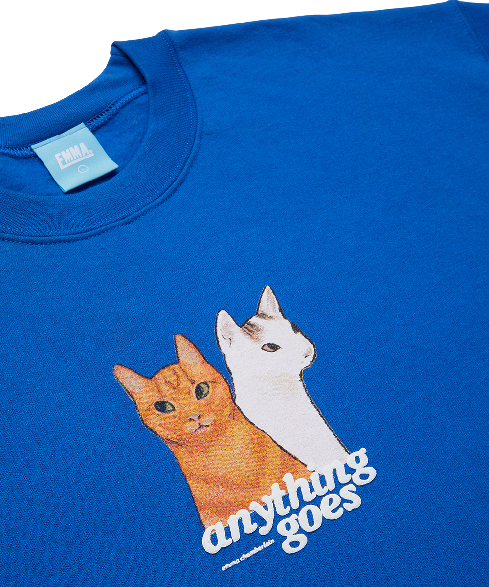 Anything Goes Cats Crewneck