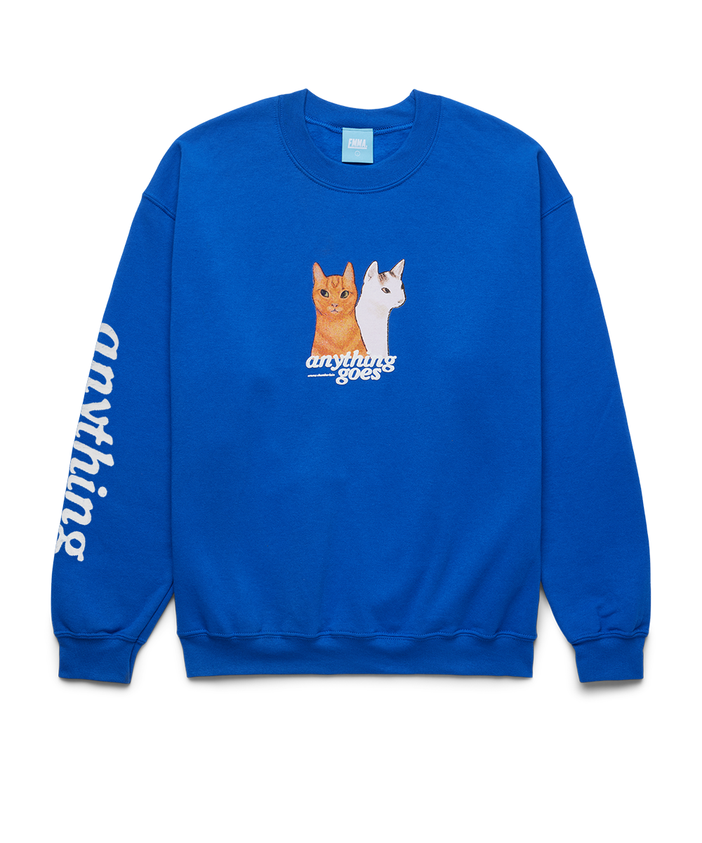 Anything Goes Cats Crewneck