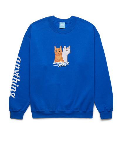 Anything Goes Cats Crewneck